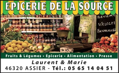 Epicerie de la Source - Assier